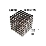 Magnet Balls - Rare Earth Magnetic Ball Puzzle Plus Free Special Collector's Tin (216 Pcs) - Same Fun As Bucky balls, Neocube, and Cybercube (Keep Away from Children - Age 14+)