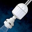 Sprite HO-WH-M Universal Shower Filter and 3 Setting Shower Head, White