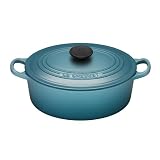 Le Creuset 2-3/4 Quart Oval French Oven, Caribbean