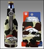 SET OF 2 DENVER BRONCOS CAMO BOTTLE & CAN KOOZIES