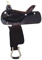 The Chocolate Easy Rider Western Pleasure Trail Saddle