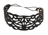 L. Erickson Faux Suede Headwrap - Black