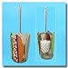 Surfboards Toilet Bowl Brush Holder
