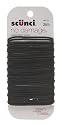 Scunci Effortless Beauty Large No-damage Elastics, 2 Mm/ 4 Mm