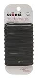 Scunci Effortless Beauty Large No-damage Elastics, 2 Mm/ 4 Mm