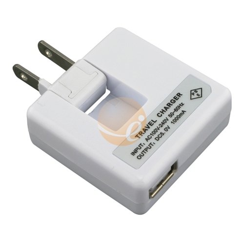Universal USB Wall Charger for Apple Ipod Mp3 Shuffle Nano Video Touch Classi...