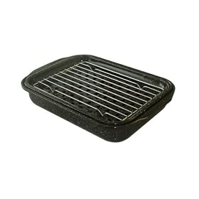 Graniteware 3 Piece Mini Bake, Broil And Grill Set by Granite Ware