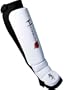 HAYABUSA WHITE PRO SHIN-INSTEP GUARDS (PAIR) SIZE MEDIUM