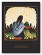 The Flower Seller by Diego Rivera 20.625"x20.25" Art Print Poster