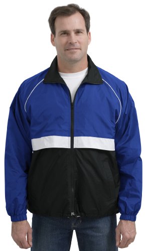 Colorblock Nylon Jacket