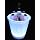 Fortune Products IB-RGBW9 LED Lighted Ice Bucket, 9.25" Diameter x 11.5" Height, 180oz Capacity, Multi-Color