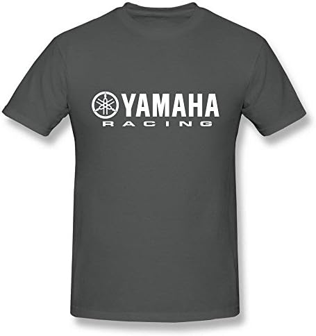 Giftstothe Men's Yamaha Racing Black T shirt by Giftstothe DeepHeather X-Large