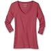 Favorite 3/4 Sleeve V-Neck T-Shirt-visli Cheap Deals