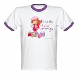 Strawberry Shortcake Shirts - Friends are the Best Accessory Adult Cotton Ringer T-Shirt