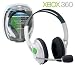 Video Games : Xbox 360 Stereo MZX-1000 Headphone Headset Communicator with Mic