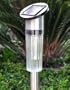 27" Stainless Steel Solar Garden Light Set- (6 of Set)