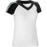 adidas 3 Stripe Short Sleeve Top Womens