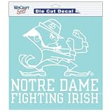 Notre Dame 8x8 Die Cut Window Cling