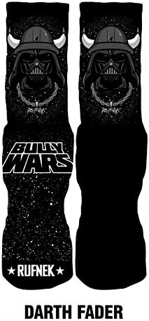 Original Rufnek Star Wars Bully Darth Vader Fader Unisex Crew Socks