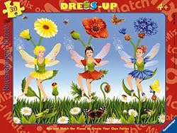 Fairies Dress-Up Frame Puzzle