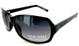 Women's Nine West Black Sunglasses Gradient UV Lenses