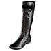 Kenneth Cole REACTION Women's Fierce Ace Flat Boot,Black,7.5 M US