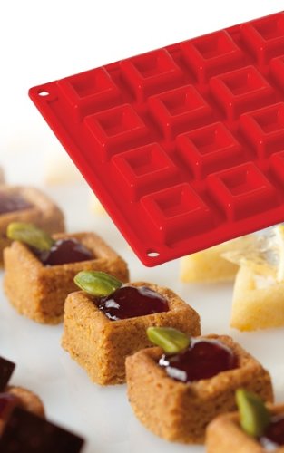 Stampo in silicone Minisavarin Quadrati Stampo in silicone Minisavarin Quadrati