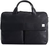 Knomo - WAR001 - Warwick - Sacoche homme pour MacBook Pro 15" - Noir
