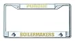 Purdue Boilermakers Chrome License Plate Frame