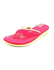 Shoes: Nike Celso Girl Thong Flip Flops Open Toe Shoes Brown Womens (8 B(M) US) - Nike