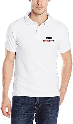 Our Revolution A Future To Believe Mens Fashion Tee Polo Shirt Tops