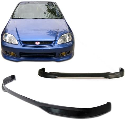 NEW - 99-00 HONDA CIVIC 2dr 3dr 4dr OEM/TR Style PU Front Bumper Lip