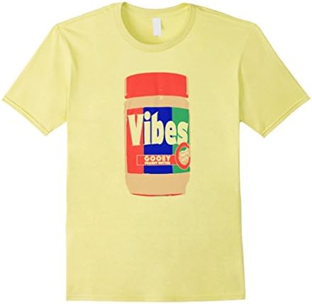 Men's Peanut Butter Vibes - T Shirt for Peanut Butter lovers 3XL Lemon
