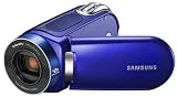 Samsung SMX-F30 Camcorder (SD/SDHC-Card Slot, 34-fach opt. Zoom, 6,9 cm (2,7 Zoll) Display) blau