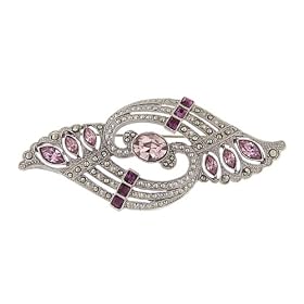 Vintage Art Deco Silver Brooch by 1928 Jewelry