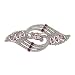 Vintage Art Deco Silver Brooch