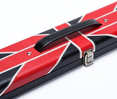 3/4 JoiNted Billiard SNooker Cue Case 3 CompartmeNt