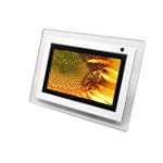 Axion AXN-9705 Digital Picture Frame and Multimedia Player (White)