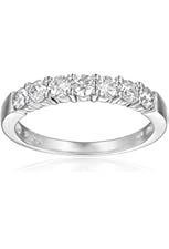 14k Gold 7-Stone Diamond Ring (7/10 cttw, H-I Color, I1-I2 Clarity)