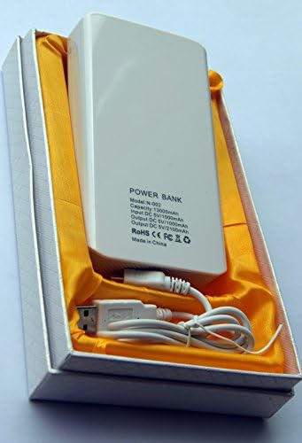 Prodigal Gen Fast Charging 1.0A And 2.1A Output Portable 13000mAh Power Bank External Battery Charger Powered Backup Pack with Fast Charging Technology for Mobile Phone, iPhone, iPad, Samsung, HTC, Motorola, Sony Ericsson, Nokia, LG, BlackBerry, iPod, MP3, MP4, PSP, PDA and Most USB Devices