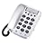 Geemarc Dallas 10 Big Button Corded Telephone - White