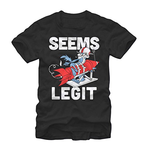 Looney Tunes Wile E Coyote Seems Legit Mens Graphic T Shirt - Fifth Sun