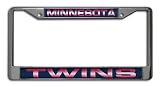 MLB Minnesota Twins Laser Chrome Frame