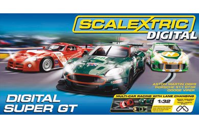Childrens Toyshop  Toys : Scalextric Digital Super GT Set