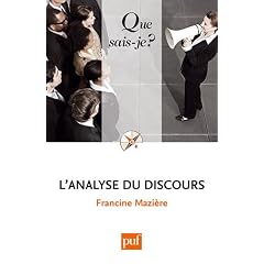 L'analyse du discours