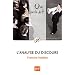L'analyse du discours