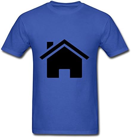 House Customized Xx-large T-shirt Men Cotton Short For Blue