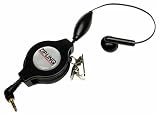 Cables Unlimited Ziplinq Cables Unlimited Retractable Universal 2.5mm Cell Phone Handsfree Headset