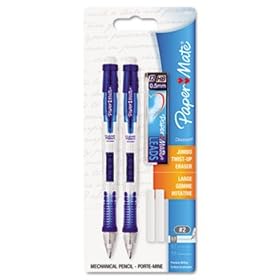 Paper Mate 34666PP - Clear Point Mechanical Pencil Starter Set, 0.5 mm, Assorted, 2/Set-PAP34666PP