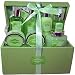 Auressence - Green Apple Spa Bath and Body Gift Set - Gift Basket